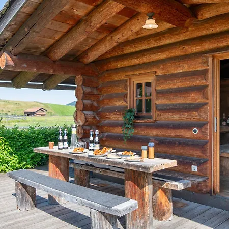 Mit Balkon I Bergblick I Blockhuette Hopferau